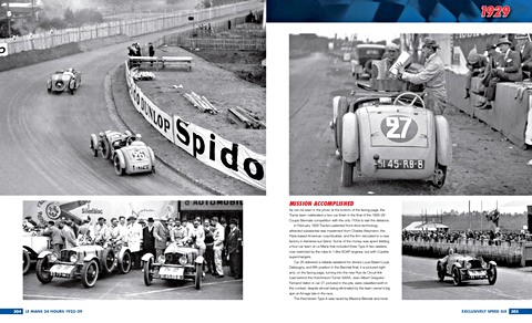 Páginas del libro Le Mans - The Official History of the World's Greatest Motor Race 1923-29 (1)