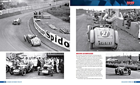 Bladzijden uit het boek Le Mans: The Official History 1923-29 (1)