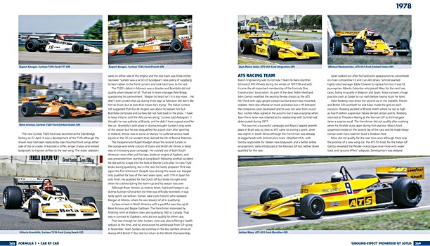 Pages of the book Formula 1 - Car by Car 1970-79 (2)