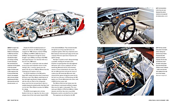 Bladzijden uit het boek Quattro - The Race and Rally Story 1980-2004 (1)