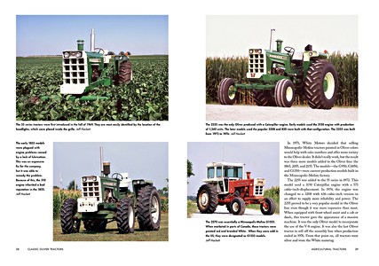 Bladzijden uit het boek Classic Oliver Tractors (1)