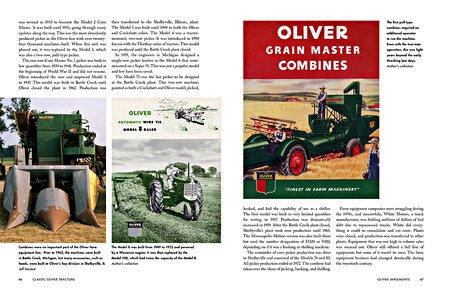 Strony książki Classic Oliver Tractors (2)
