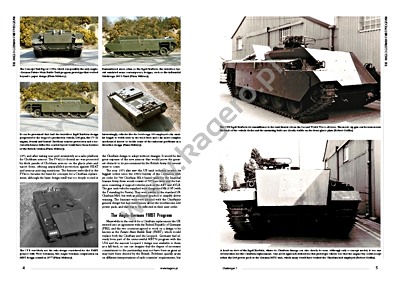 Bladzijden uit het boek Challenger 1 Main Battle Tank (vol. I) (1)