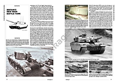 Pages du livre Challenger 1 Main Battle Tank (vol. I) (2)