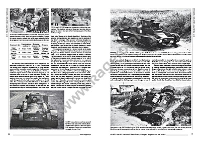 Bladzijden uit het boek British Infantry Tanks in World War II (1)