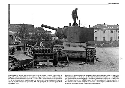 Bladzijden uit het boek KV Tanks on the Battlefield (1)