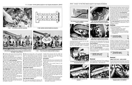 Pages du livre Peugeot 306 - Petrol & Diesel (1993-2002) (1)