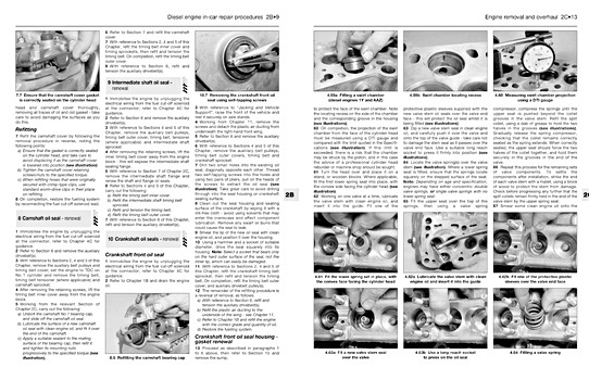 Pages of the book VW Golf 3 & Vento (Feb 1992-Mar 98) (1)