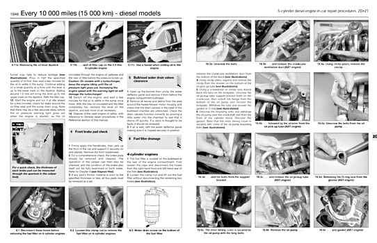 Pages of the book Audi 100 & A6 (5/91-5/97) (1)