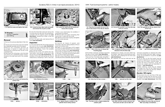 Pages of the book Ford Fiesta Petrol & Diesel (Apr 2002-2008) (1)