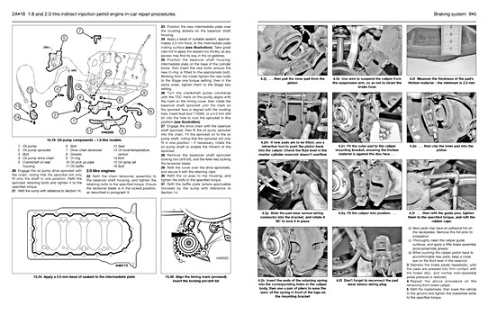 Pages of the book Audi A4 (B6) - Petrol & Diesel (2001-2004) (1)