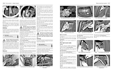 MERCEDES C-Klasse W203 REPARATURANLEITUNG Reparaturbuch Handbuch Buch Reparatur 