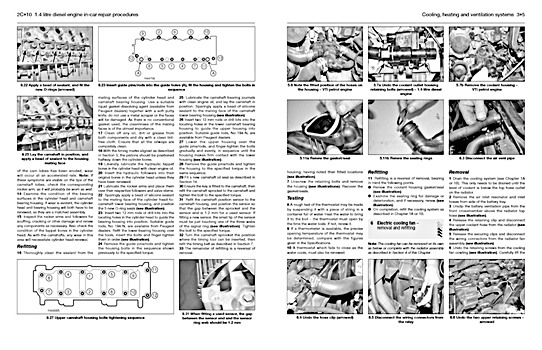 Pages du livre Peugeot 207 - Petrol & Diesel (2006-2013) (1)