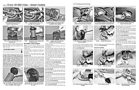 Pages of the book Opel Meriva - petrol & Diesel (2003-5/2010) (1)