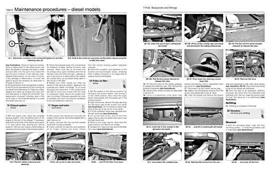 Pages of the book Saab 9-3 Petrol & Diesel (9/2007-2011) (1)