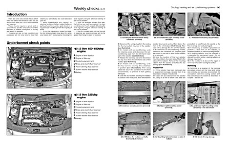 Páginas del libro Audi TT - Coupe and Roadster (1999-2006) - Haynes Service and Repair Manual (1)