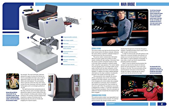 Strony książki Star Trek - USS Enterprise Manual (1)