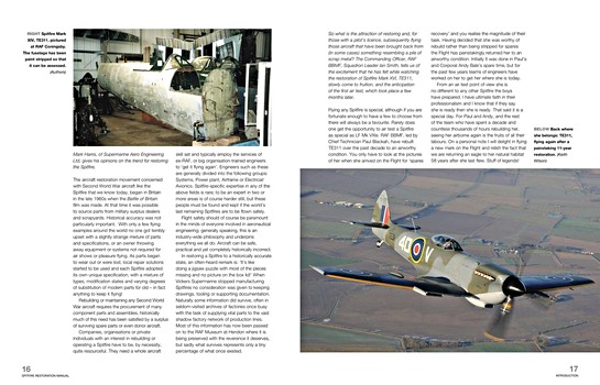 Bladzijden uit het boek Restoring a Spitfire (1)