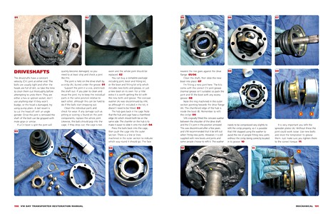 Seiten aus dem Buch Volkswagen Bay Transporter Restoration Manual (2)