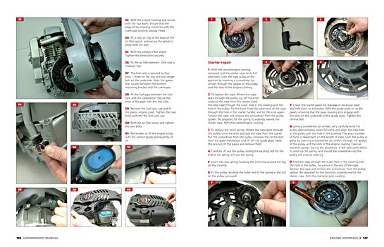 Strony książki Lawnmower Manual - A practical guide (2)