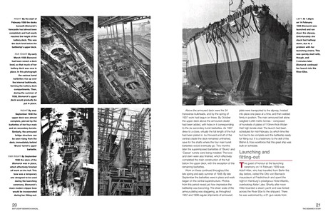 Bladzijden uit het boek Battleship Bismarck Manual (1)