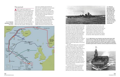 Pages of the book Battleship Bismarck Manual (2)
