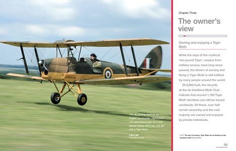 Strony książki De Havilland Tiger Moth Manual (1931-1945) (2)