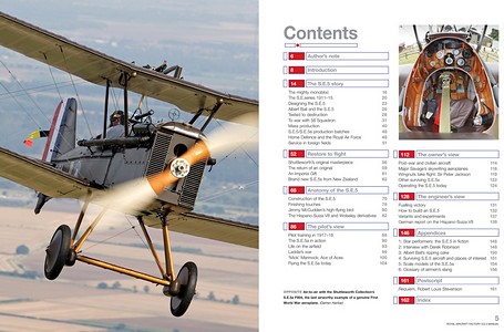 Strony książki Royal Aircraft Factory SE5A Manual (1)