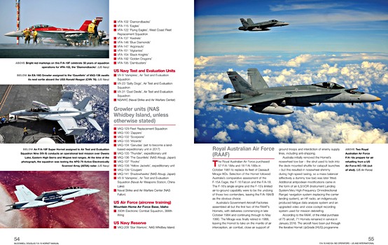 Seiten aus dem Buch McDonnell Douglas F/A-18 Hornet Manual (1)