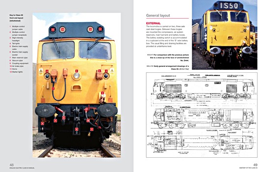 Pages du livre English Electric Class 50 Manual (1967 onwards) (1)