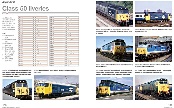 Pages du livre English Electric Class 50 Manual (1967 onwards) (2)