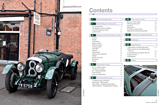 Pages of the book Bentley 4 1/2 Litre Manual (1927 onwards) (1)