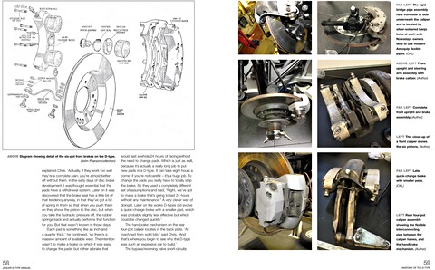Páginas del libro Jaguar D-Type Manual (1954 onwards) - An insight into the design, engineering, maintenance and operation (2)