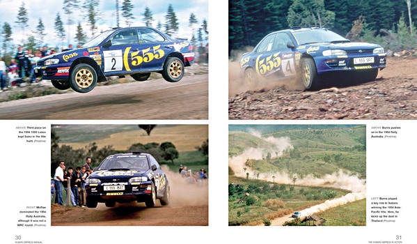 Strony książki Subaru Impreza Group A Rally Car Manual (93-08) (1)