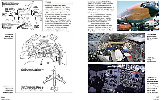 Pages of the book Boeing 707 Manual (1957 to present) (2)