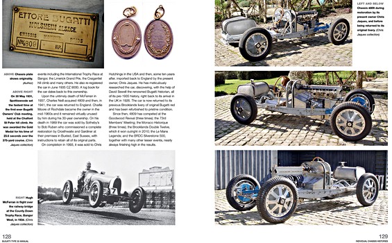 Pages du livre Bugatti Type 35 Manual (1924 onwards) (2)