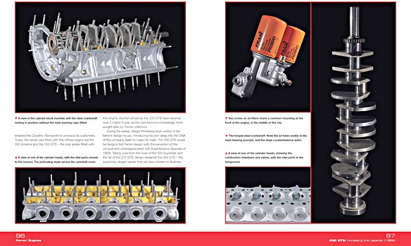 Bladzijden uit het boek Ferrari Engines Enthusiasts' Manual (1)