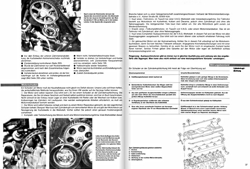 Pages of the book [JH 112] VW Golf II 1.6/1.8 (83-91)/Jetta II (84-91) (1)