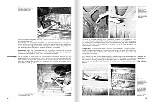 Pages of the book [JH 122] VW-Campingbus selbstgeb - Typ 2 (ab 7/1979) (1)