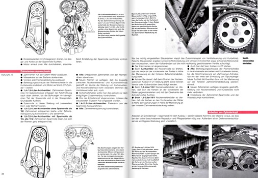 Seiten aus dem Buch [JH 156] Opel Astra Benziner (9/1991-8/1996) (1)