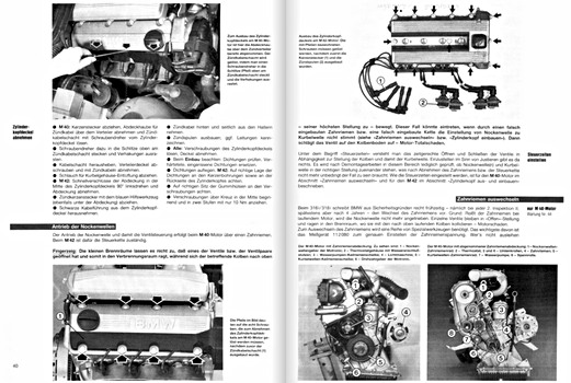 Pages of the book [JH 153] BMW 3er Benzin 316i-318is (E36) (91-98) (1)