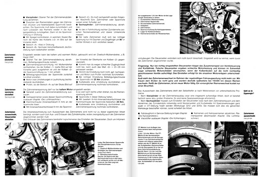 Pages of the book [JH 178] Audi A4 - Benziner (ab 11/1994) (1)