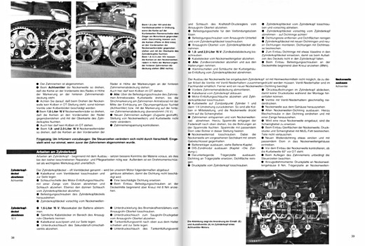 Páginas del libro [JH 184] Opel Vectra B - Benziner (10/1995-2002) (1)