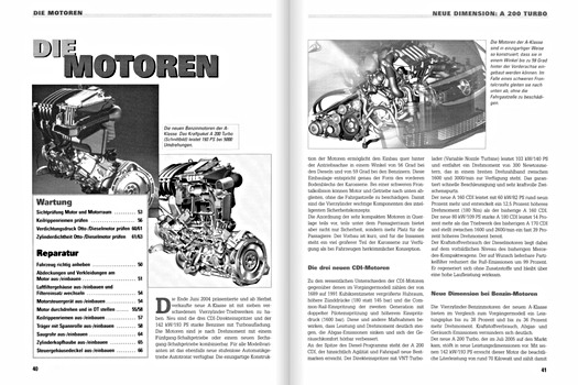 Pages of the book [JH 247] Mercedes-Benz A (W169) (ab 2004) (1)