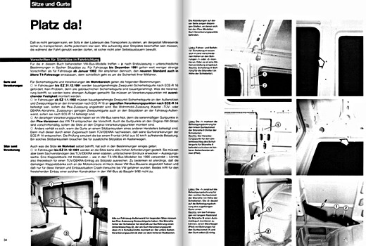 Pages of the book [JH 174] VW T4 Wohnmobil-Selbstausbau (1)