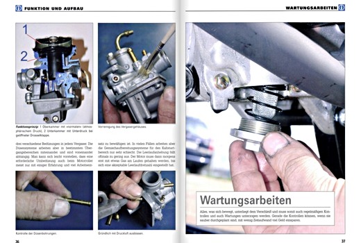 Pages of the book [JH 274] Motorroller - 50 ccm, Zwei- und Viertakter (1)