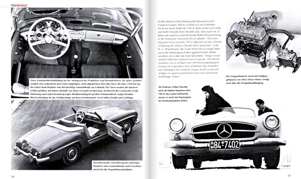 Pages du livre Mercedes-Benz 190 SL - 280 SL (2)