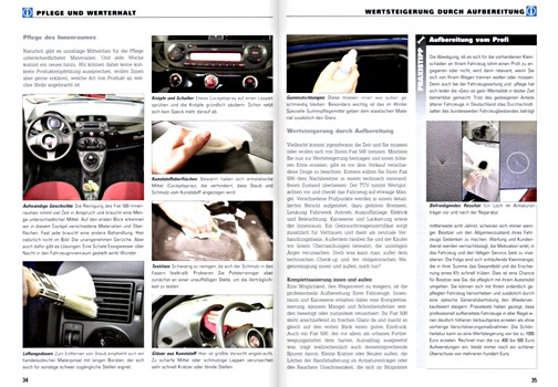 Pages of the book [JH 286] Fiat 500 - Limousine und Cabrio (ab 2007) (1)