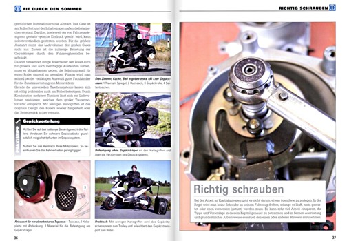 Seiten aus dem Buch [JH ] Piaggio & Co. - 4-Takter 50 bis 500 Kubik (1)