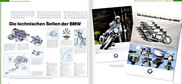 Pages du livre BMW Zweiventiler - Motorrader 1969-1996 (1)